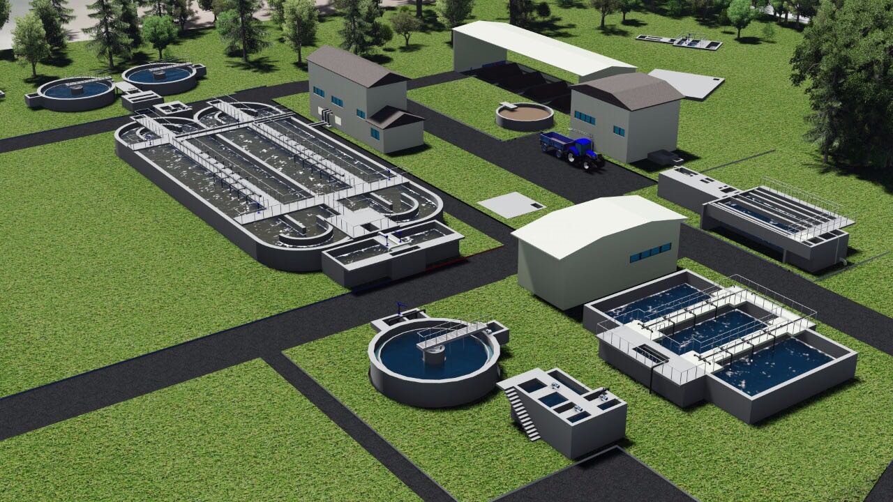 BÖLGEMİZ ATIKSU ARITMA TESİSİ YAPIM İŞİ PROGRAMINA UYGUN OLARAK HIZLA DEVAM ETMEKTEDİR.