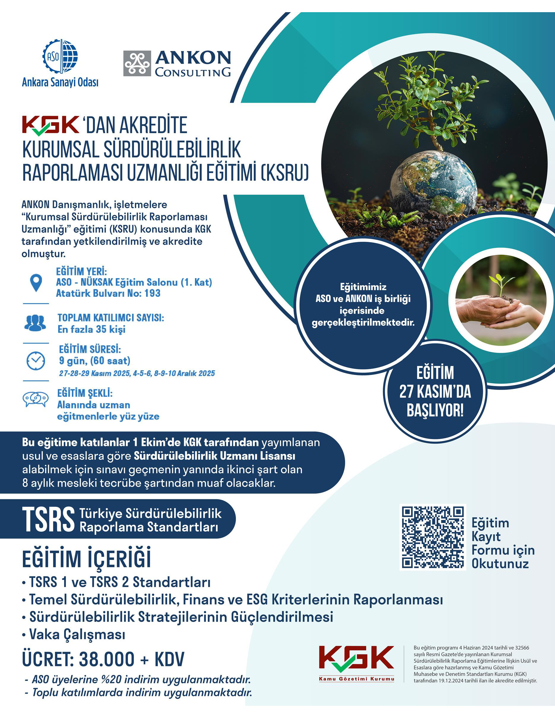 Kurumsal Sürdürülebilirlik Raporlama Eğitimi