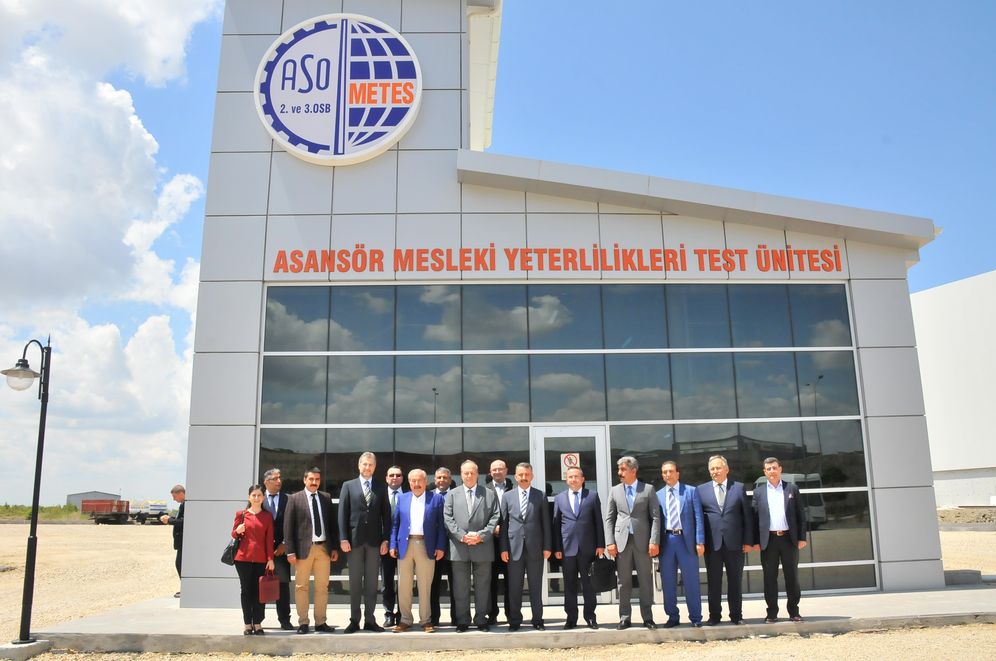 MYK Başkanı ve ASO Başkanı'nın Bölgemiz METES Test Üniteleri Ziyareti