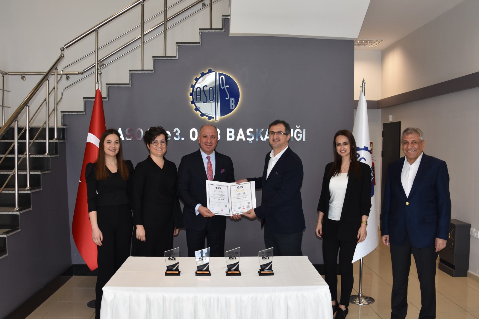 ASO 2. OSB'DE  BELGELENDİRMELER TAMAM!