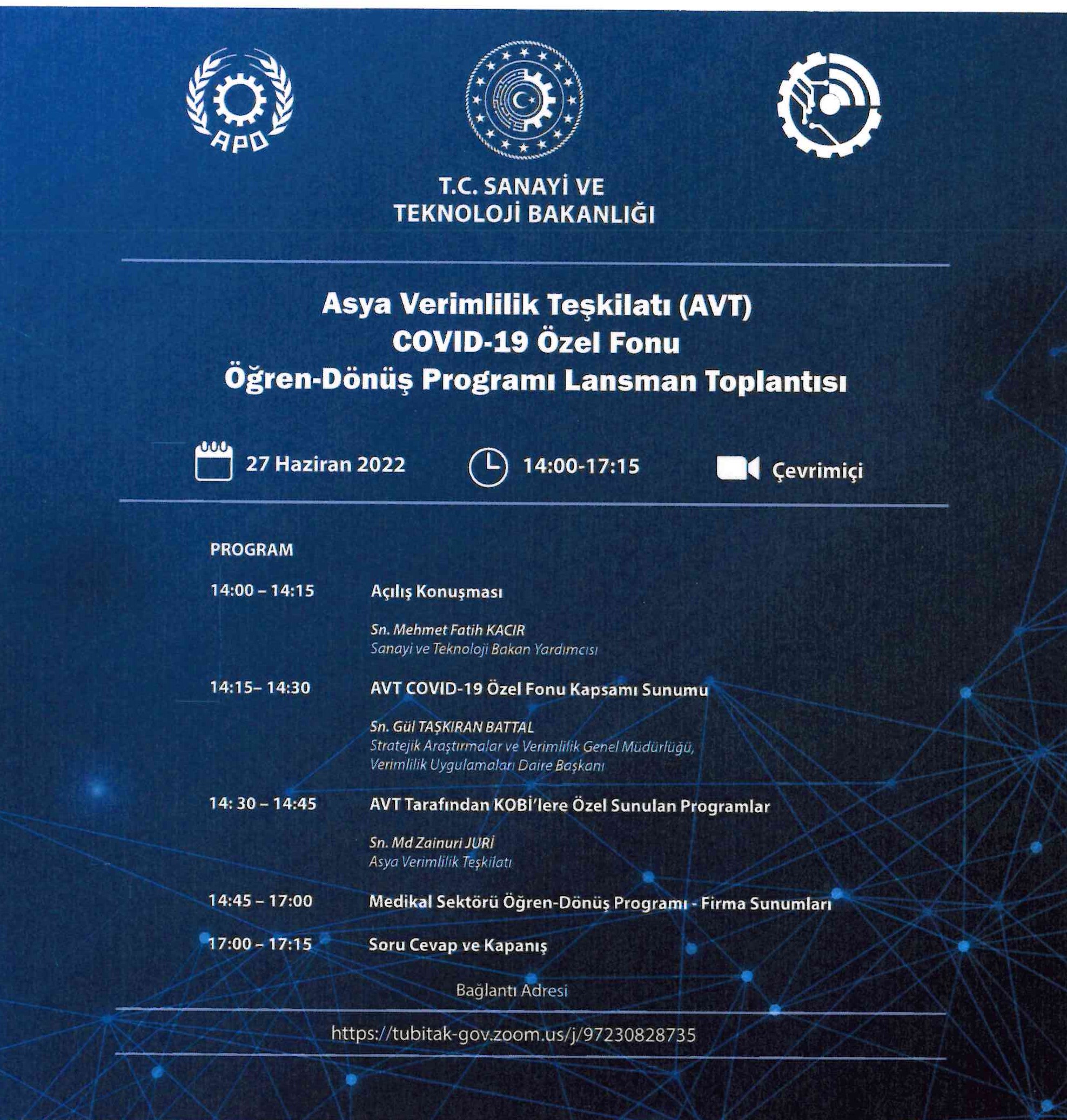 AVT COVID-19 ÖZEL DESTEGİ LANSMAN PROGRAMI